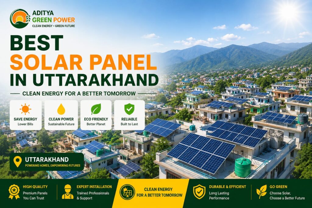 Best solar panel in Uttarakhand