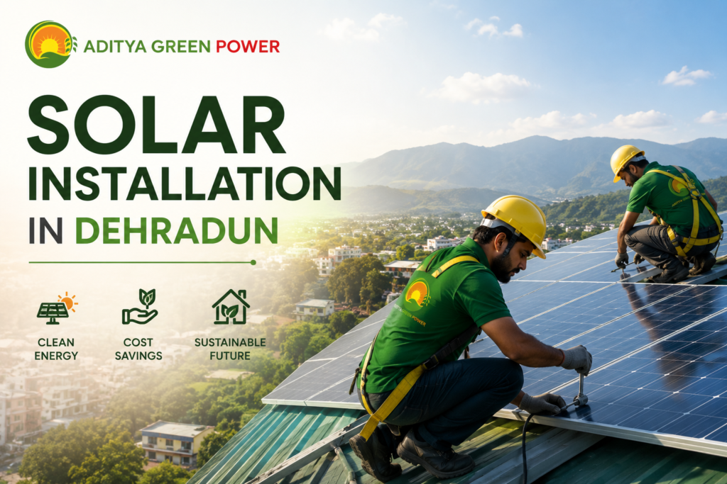 Solar Installation in Dehradun