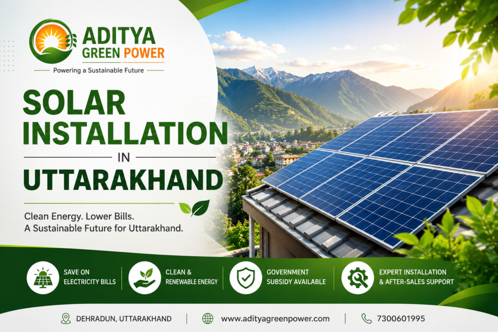 Solar Installation in Uttarakhand