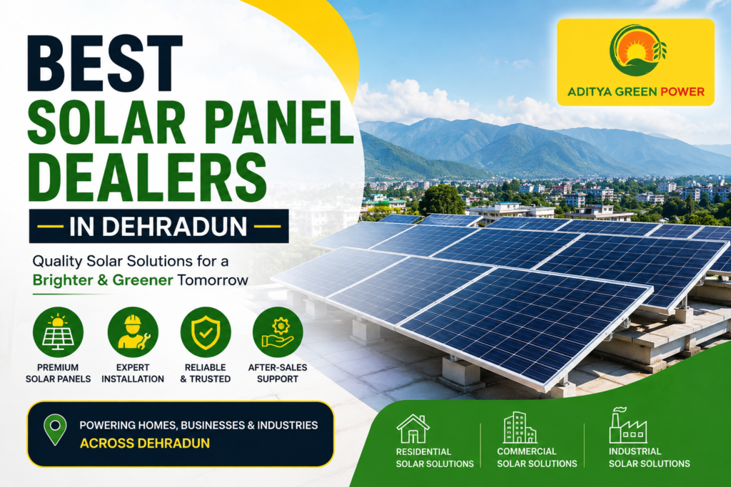 Best Solar Panel Dealers in Dehradun