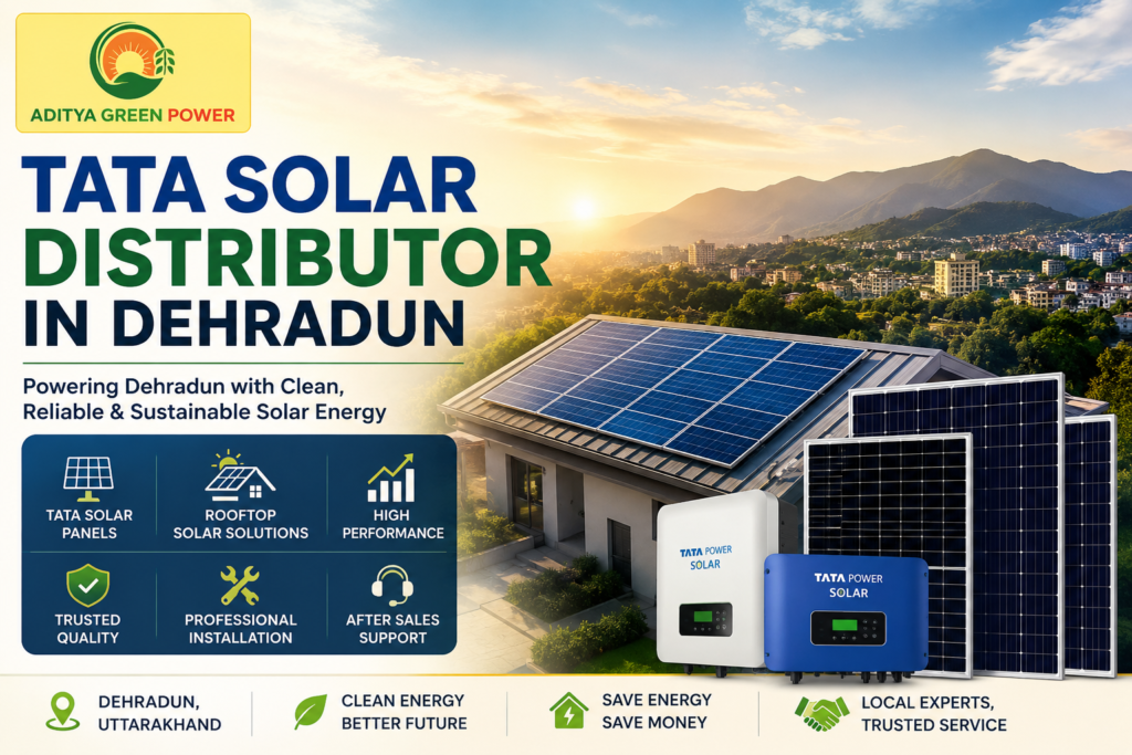 Tata Solar Distributor in Dehradun