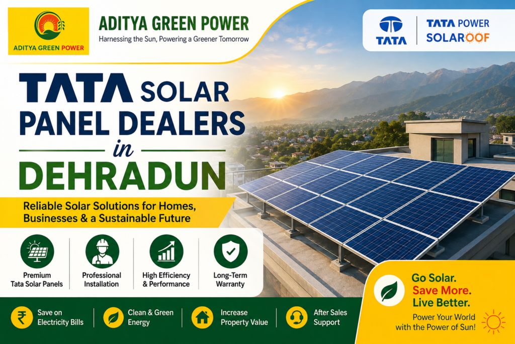 Tata Solar Panel Dealers in Dehradun