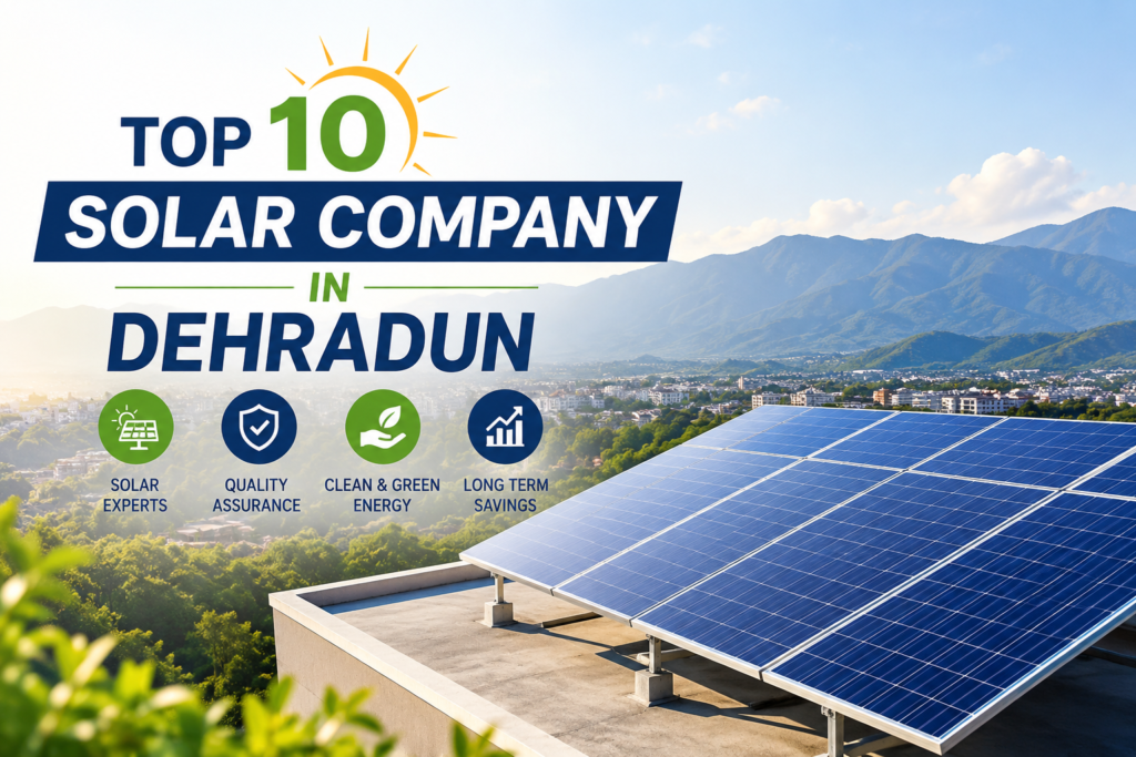 Top 10 Solar Company in Dehradun