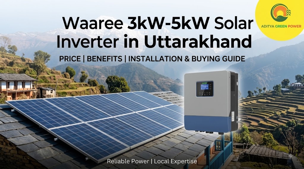 Waaree 3kW-5kW Solar Inverter in Uttarakhand