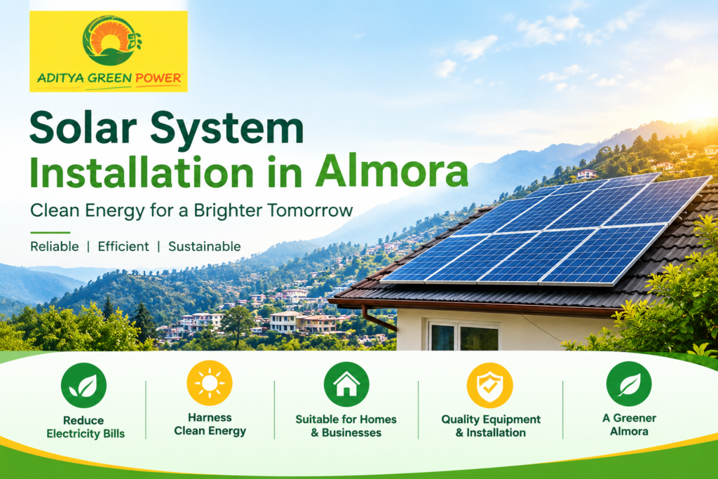 Solar System Installation in Almora