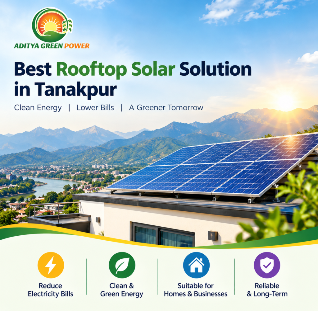 Best Rooftop Solar Solution in Tanakpur